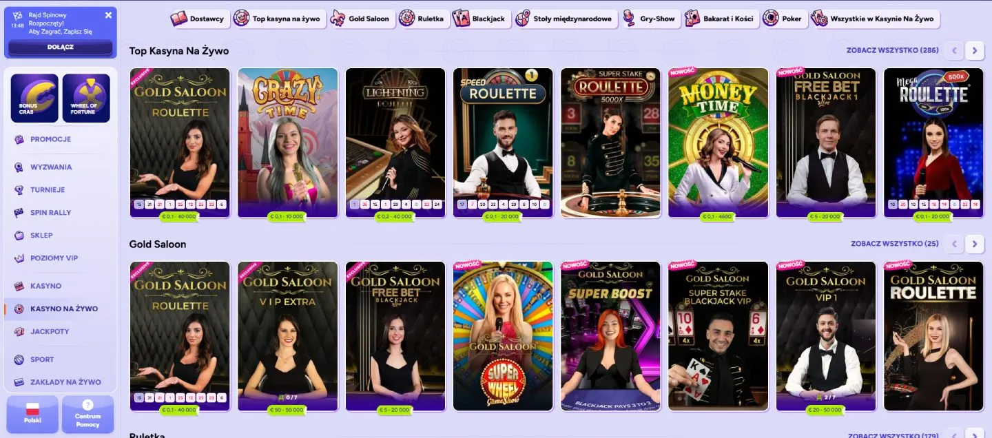 Rejestracja w SpinBara Casino Rejestracja w SpinBara Casino